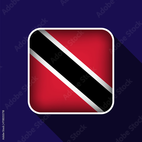 Free Download Flat Trinidad and Tobago Flag Background Vector Illustration - GFXLoad