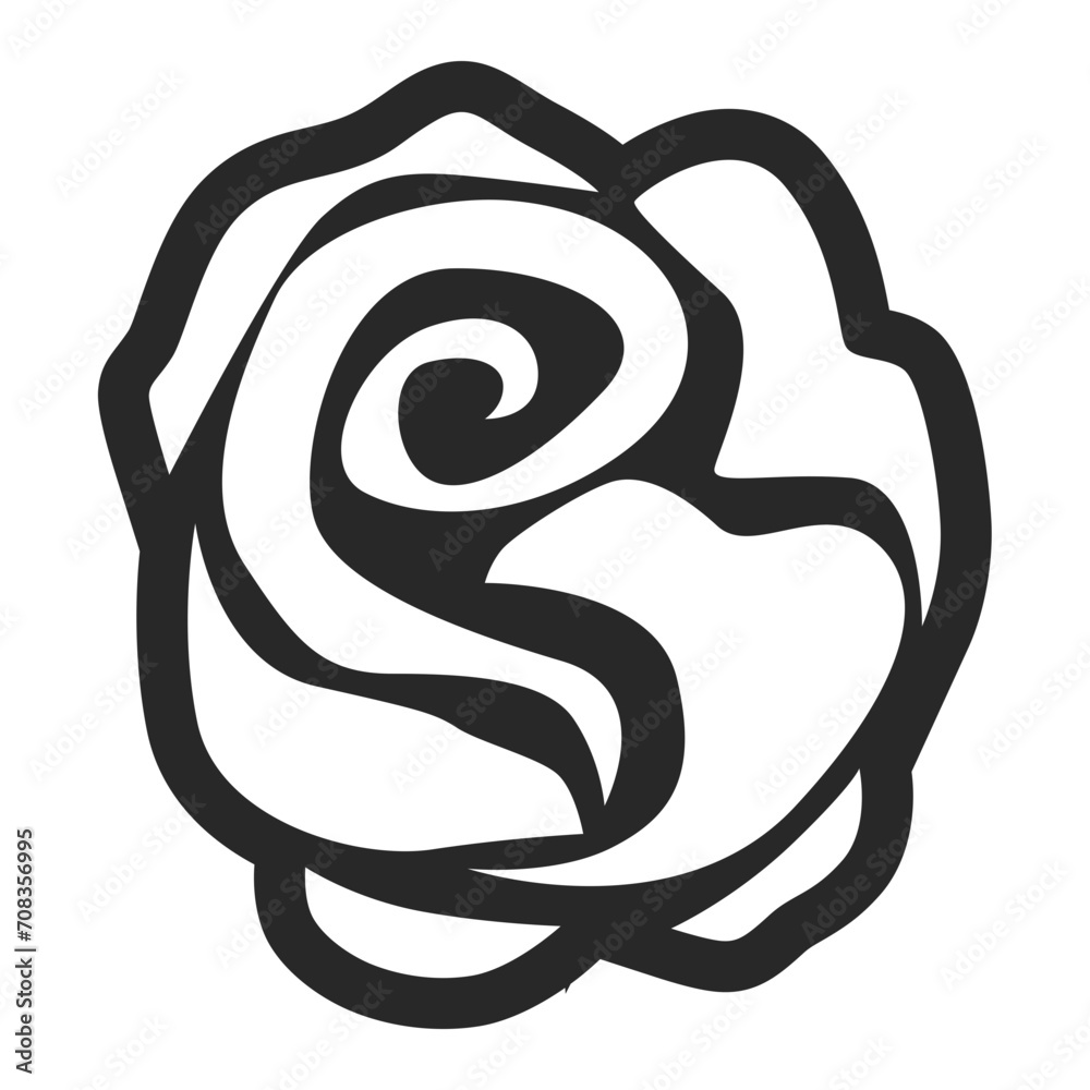 illustration of a rose vector illustration illustration of a rose vector illustration