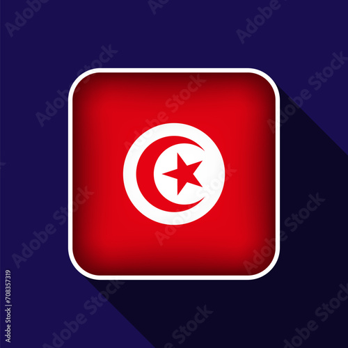 Free Download Flat Tunisia Flag Background Vector Illustration - GFXLoad