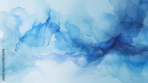 blue watercolor background, abstract light blue Watercolour painting textured,blue Wave pattern watercolor on white