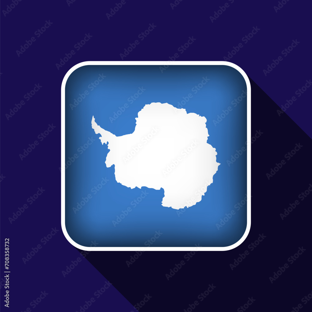 Flat Antarctica Flag Background Vector Illustration