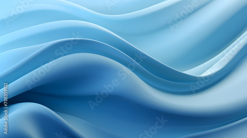 A seamless abstract blue texture background featuring elegant swirling curves in a wave pattern, set against a bright blue material background.