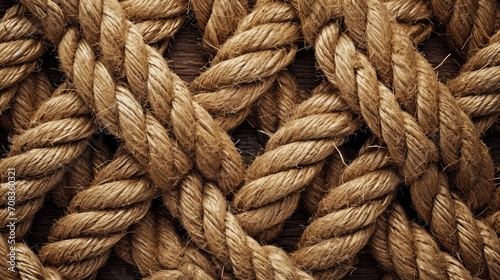 close up Rope texture