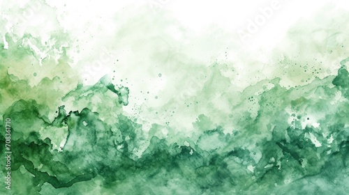 green watercolor background, abstract green Watercolour painting soft textured,green Wave pattern watercolor