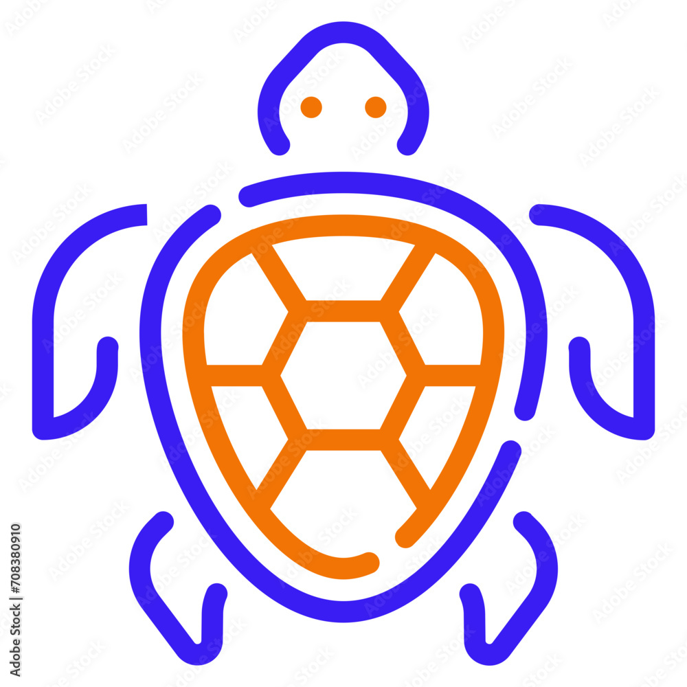 Obraz premium Turtle icon