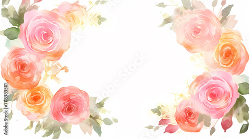 Beautiful pink rose bouquet flowers background  symbol of Valentine s Day  wedding  love