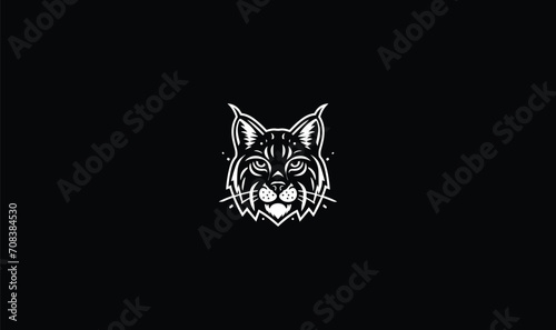 bobcat, bobcat face, bobcat design, bobcat logo photo