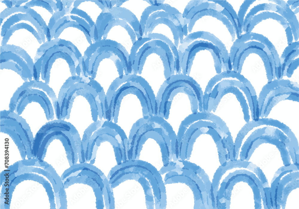 Obraz premium Hand drawn abstract background design for templates