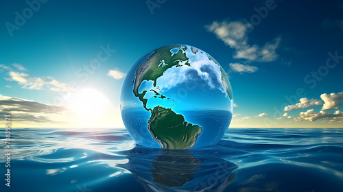 Environmental protection background  world environment day background  protect the environment