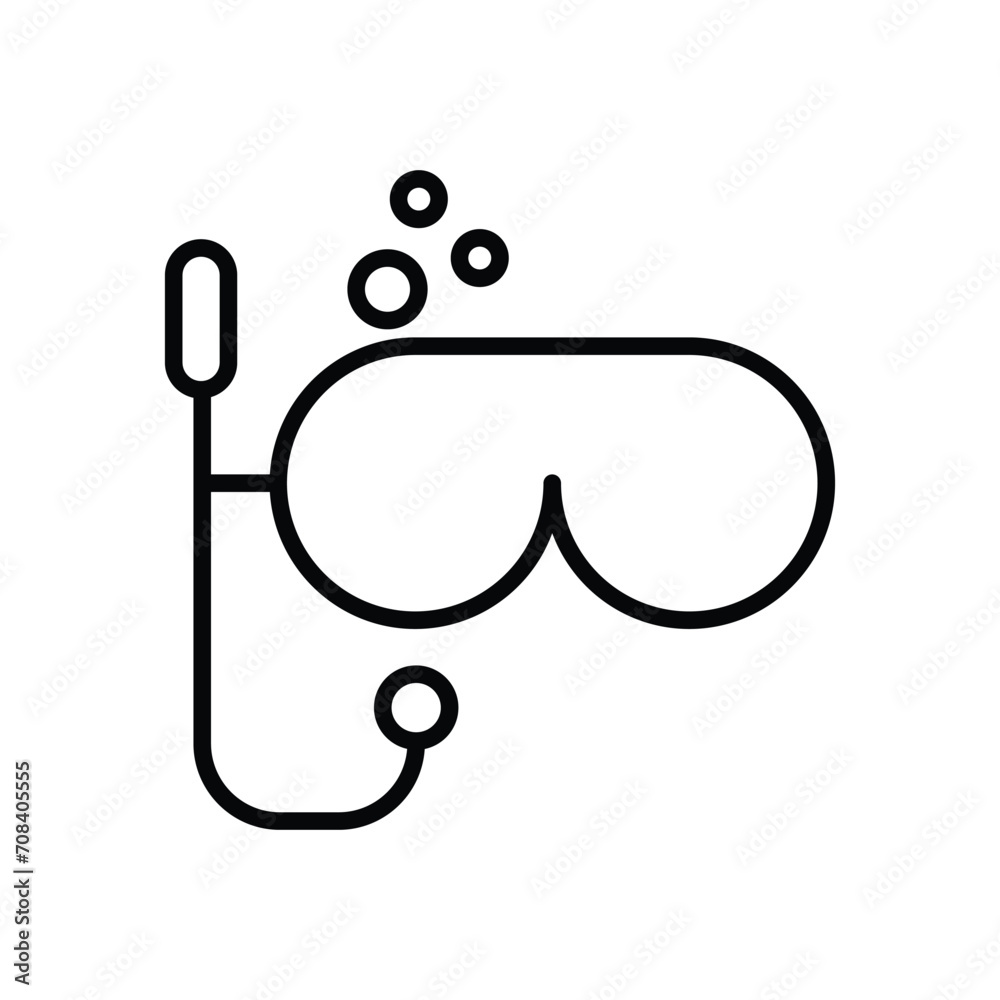 diving icon with white background vector stock illustration diving icon with white background vector stock illustration