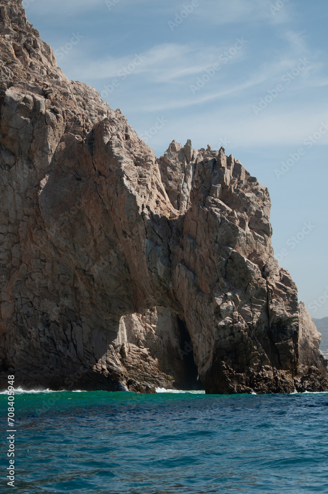 The arch of Cabo San Lucas, Mexico, ocean and rocks scenery