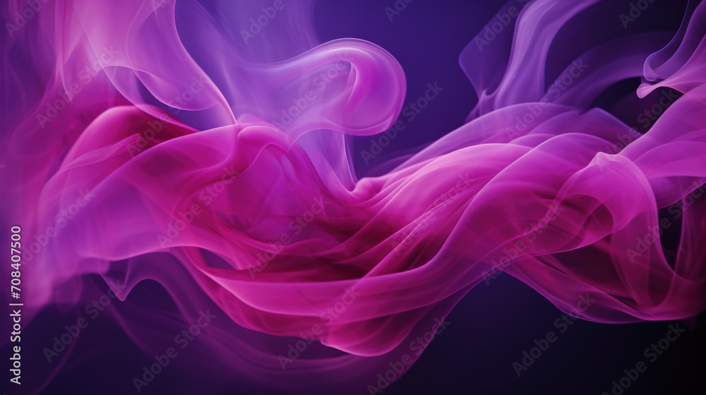Abstract purple smoke background. Created with Ai