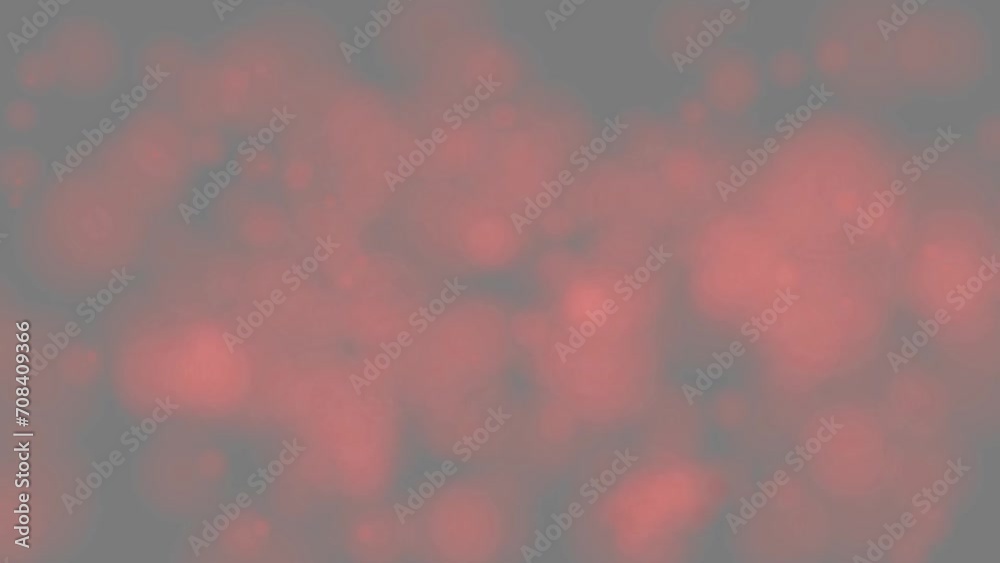 A gloomy red cloud or fog changes rapidly, as if in an explosion.