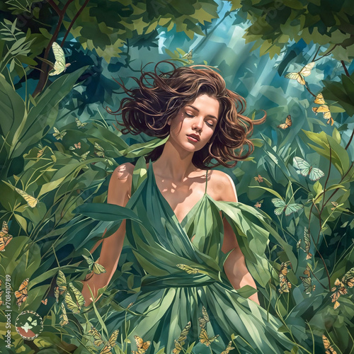 Harmony of Nature: The Butterfly Dance