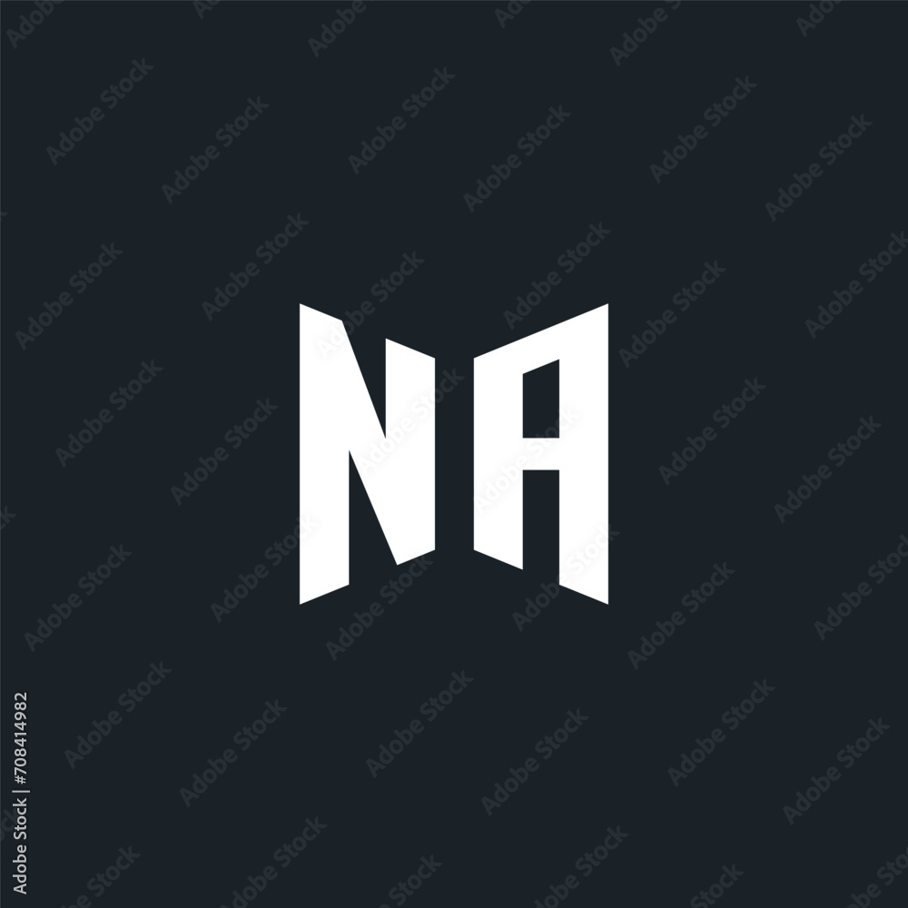 Obraz premium NA logo