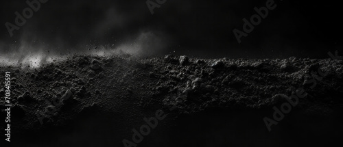 black dust noise cloud background