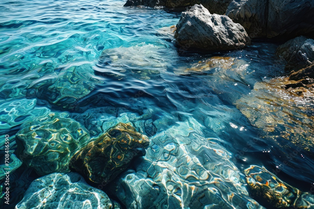 Ocean Water Texture - Natural Beauty