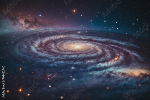 galaxy in space background