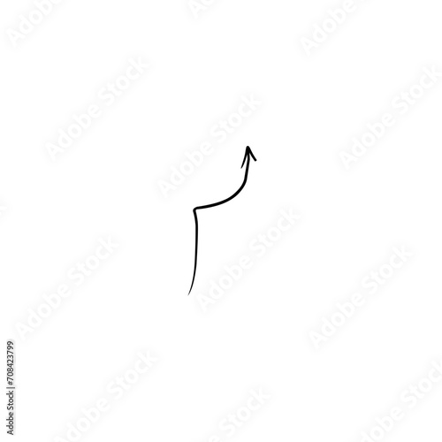 hand drawn arrow