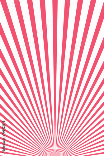 Retro background with rays or stripes in the center. Sunburst or solar burst retro background. Starburst abstract background. Vector illustration