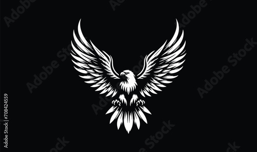 eagle logo design, eagle flying, eagle design photo