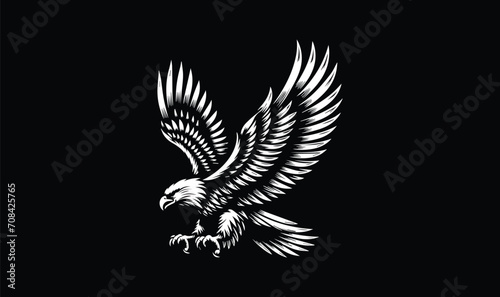 eagle flying logo, flying logo,