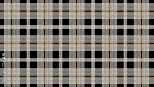 Beige and black plaid checkered pattern background