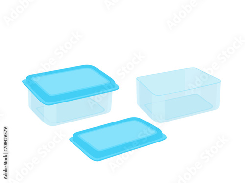 Food container on a white background.
