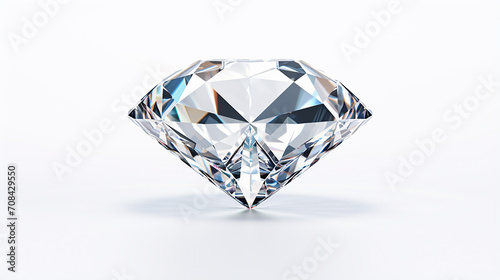 diamond on white background