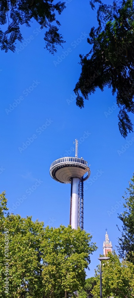 Faro Moncloa Madrid cityscape lighthouse views 360 balcony city monumental elevator landscape mood vacation trip Faro Moncloa Madrid cityscape lighthouse views 360 balcony city monumental elevator landscape mood vacation trip