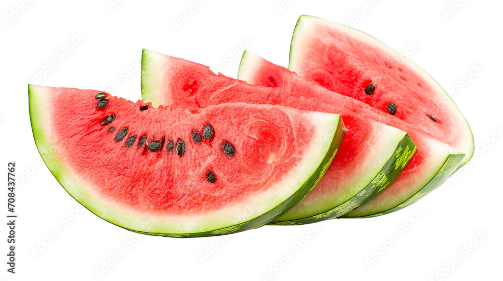Summer Sweetness: Ideal Clipart of Watermelon for Fresh and Summery Visuals.