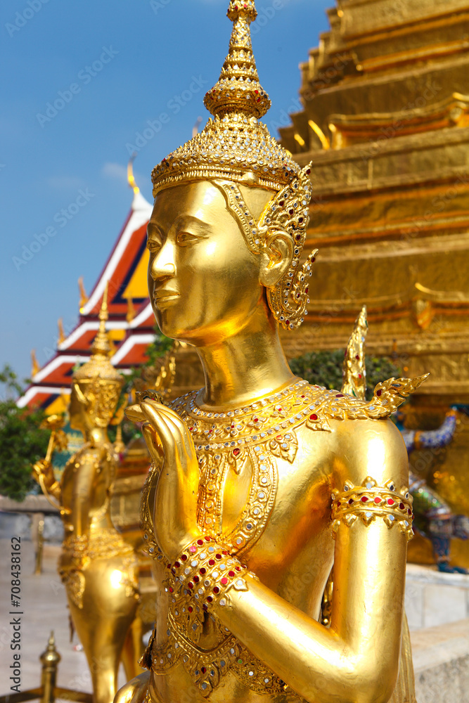 Fototapeta premium Phra Kaeo, Temple of the Emerald Buddha,Bangkok Thailand