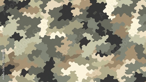 Layered camouflage pattern halftone 