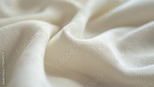 Embrace Simplicity: Soft Cotton Fabric Texture Wallpaper