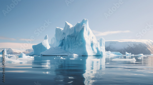 iceberg in the sea. Generative Ai
