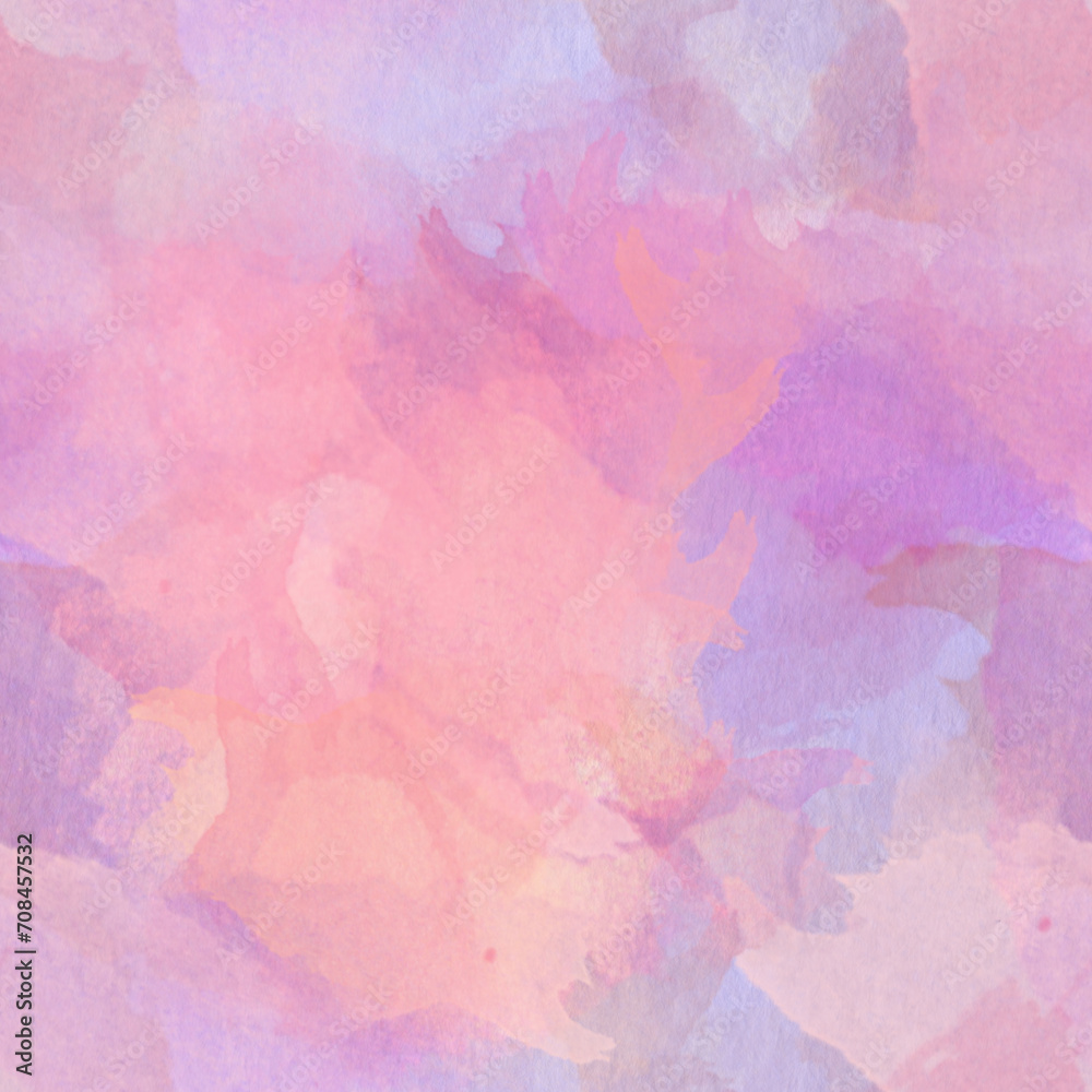 Colorful Pastel Watercolor Background Pattern