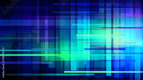 Modern digital abstract 3D background, can be used to describe network, process flow, digital storage, science, education etc.