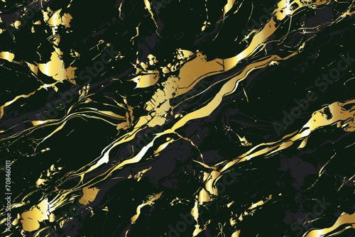 Black marble texture background with white curly veins. closeup surface granite stone texture for ceramic wall tile, flooring and kitchen design illustration