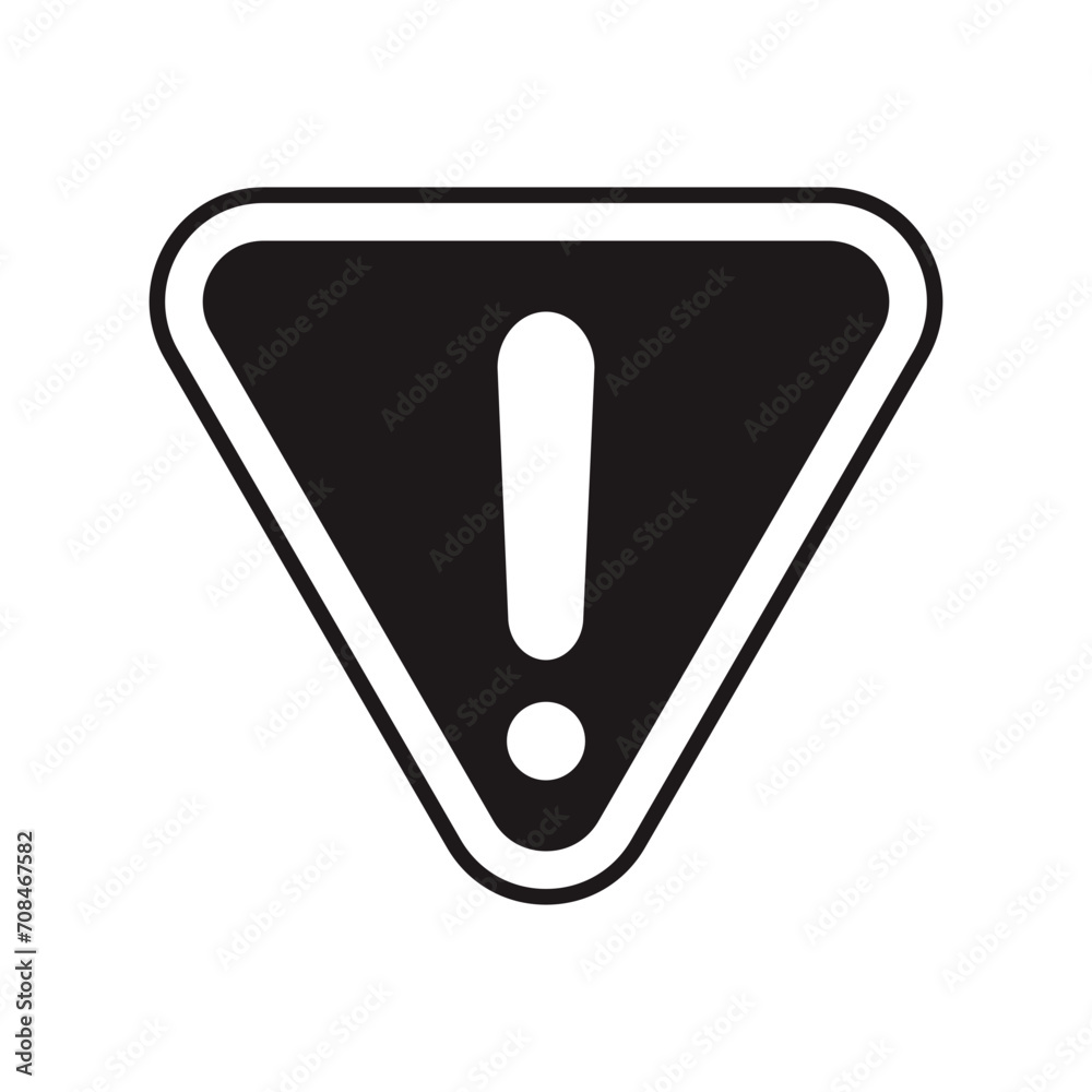 Warning Signs Silhouette Vector Warning Signs Silhouette Vector