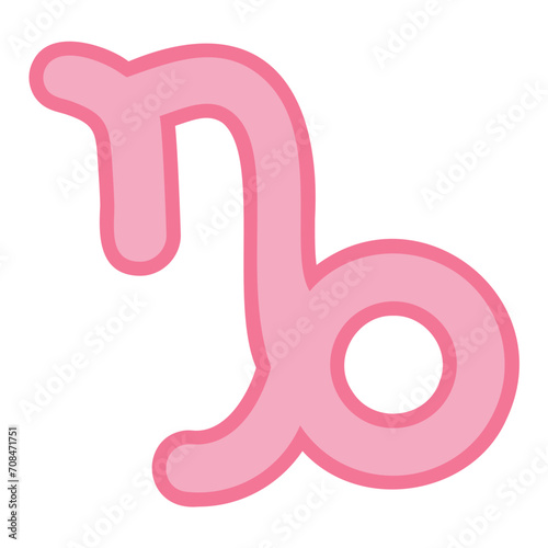 Capricorn Symbol Icon