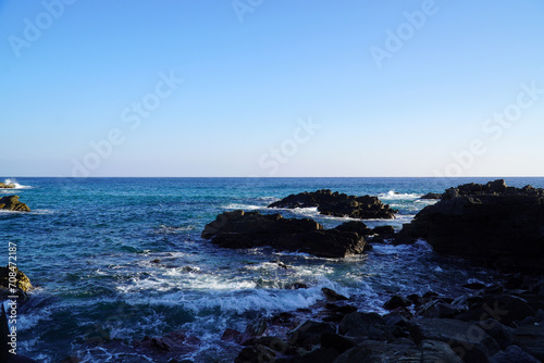 Fototapeta Naklejka Na Ścianę i Meble -  rocks and sea