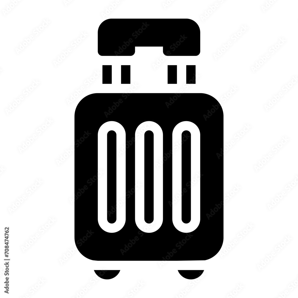 Suitcase icon glyph style for download (hotel pack) Suitcase icon glyph style for download (hotel pack)