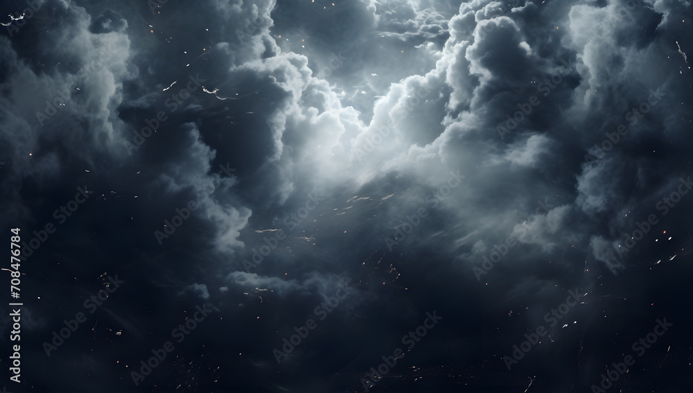 Obraz premium Clouds with a Light
