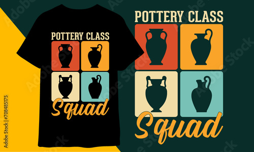 pottery class squad t shirt design