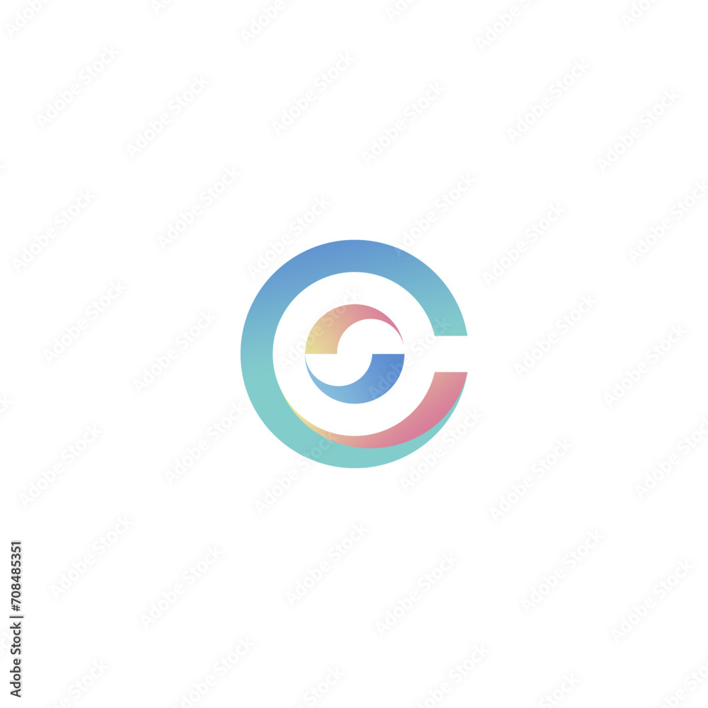 C vector illustration . minimalist Letter C logo . C logo C vector illustration . minimalist Letter C logo . C logo