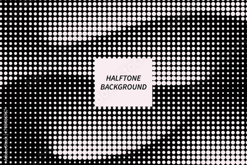 Subtle halftone grunge urban vector. Distressed texture. Grunge background. Abstract mild textured effect. Vector Illustration