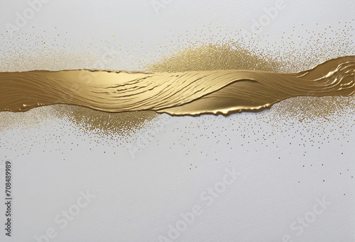 Japanese Gold and White Brushstroke Patterns for Web Design