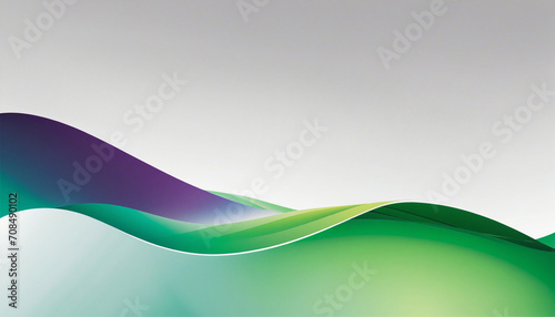 Contemporary green wave abstract design for various uses. Vector illustration for presentation, banner, web, flyer, card, poster, wallpaper, texture, slide, magazine, and powerpoint.