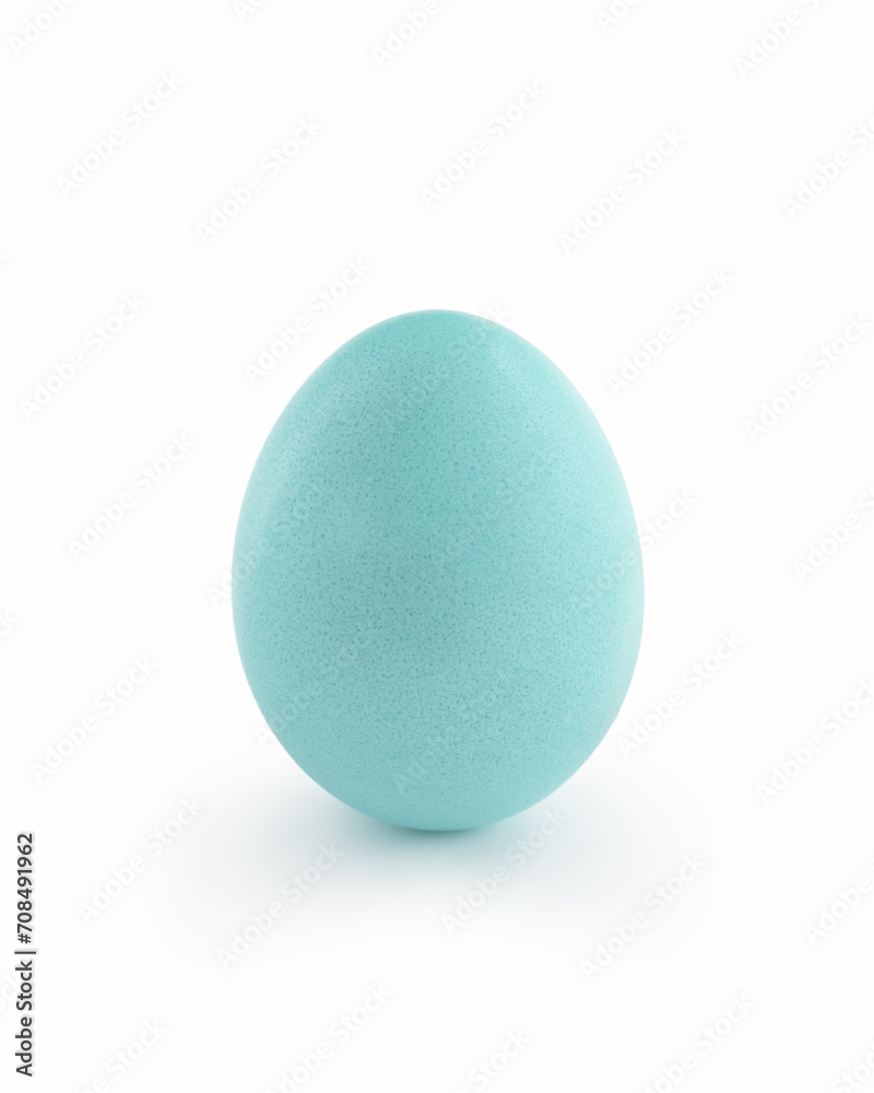 blue easter egg isolated on white background blue easter egg isolated on white background