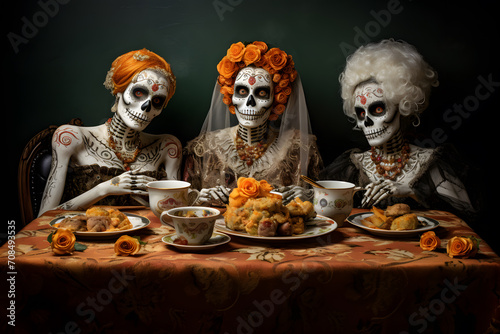 Time Honored Day of the Dead Festivities © katobonsai